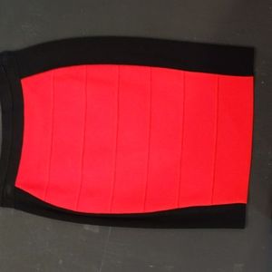 INC shirt red/ black, xsmall